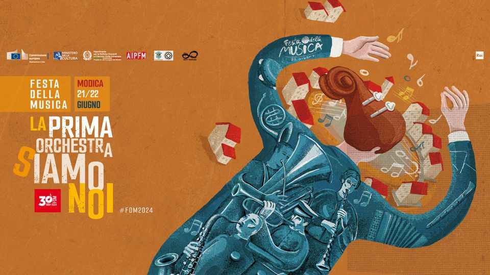 Locandina della Festa della Musica a Modica